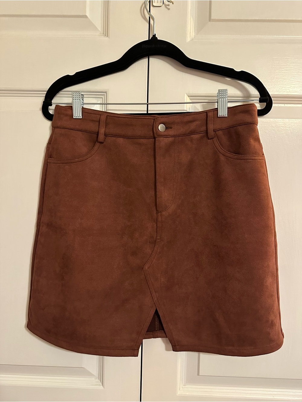 mittoshop Wine Suede Skirt